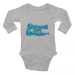 Strong like khadija (R.A) - Infant Bodysuit Full Sleeves
